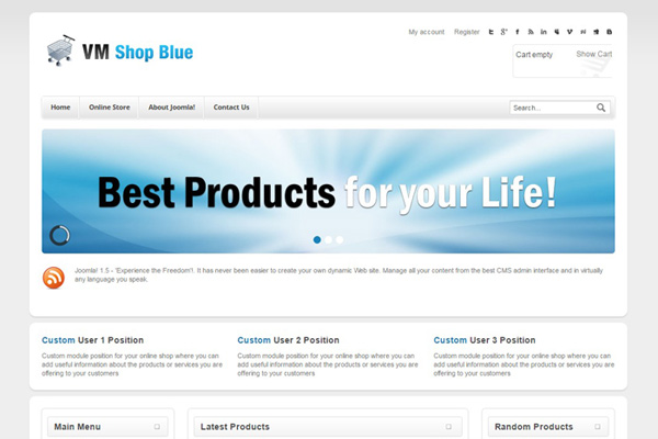 VM Shop Blue