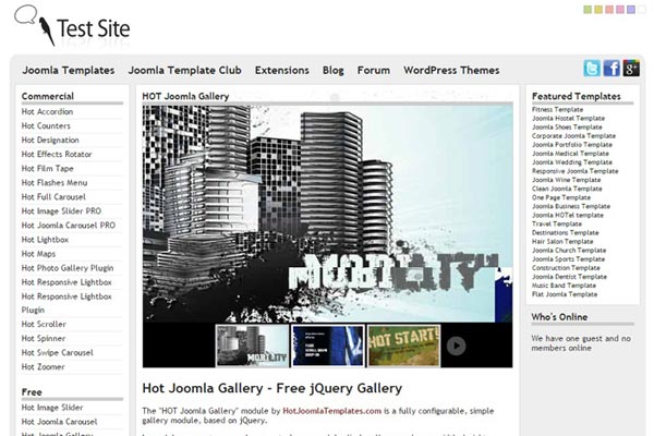 Hot Joomla Gallery