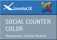 JUX Social Counter