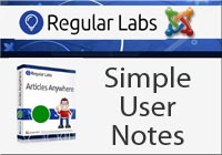 Simple User Notes