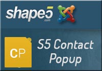 S5 Contact Popup